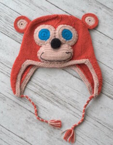 Free Knitting Pattern for a Monkey Hat