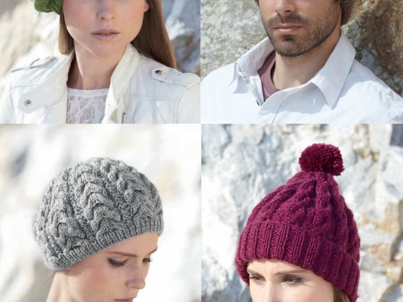Free Knitting Patterns for 4 Hats