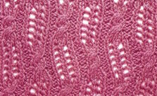 Free Knitting Stith for Chinese Lantern