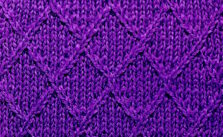 Lattice Cable Free Knitting Stitch