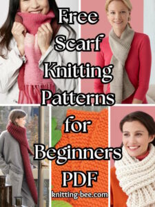 Free Scarf Knitting Patterns For Beginners PDF