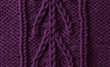 Free Tree of Life Cable Knitting Stitch