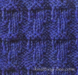 Knit and Purl Cup Stitch Free