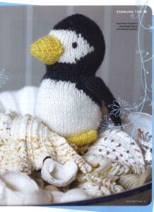 Penguin Toy Knitting Pattern