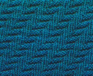 Reversible Diagonal Free Knitting Stitch