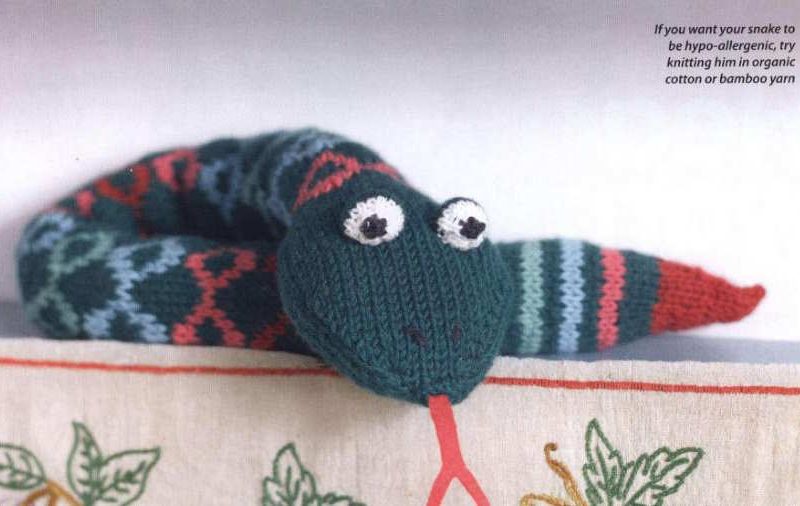 Simon Snake Knitting Pattern