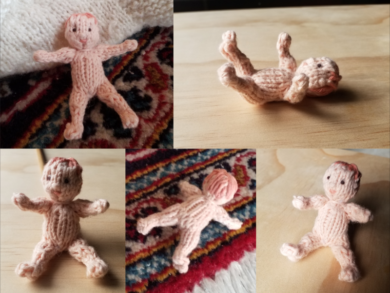 Tiny Baby Free Toy Knitting Pattern