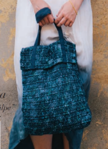 Free Crochet Pattern for a Wood Pulpe Bag