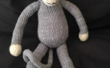 Free Knitting Pattern for a Cheery Monkey