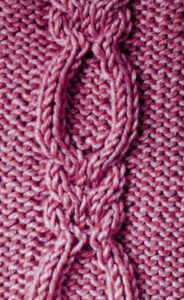 Alternated Cable Stitch Pattern