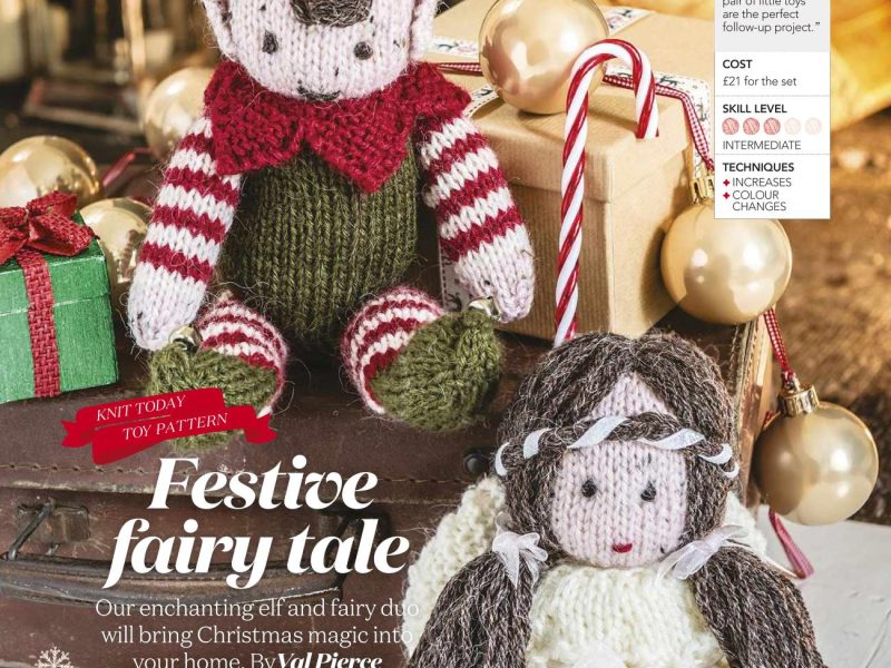 Christmas Elf and Fairy Toy Knitting Pattern