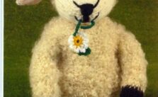 Free Knitting Pattern for Lucy the Lamb