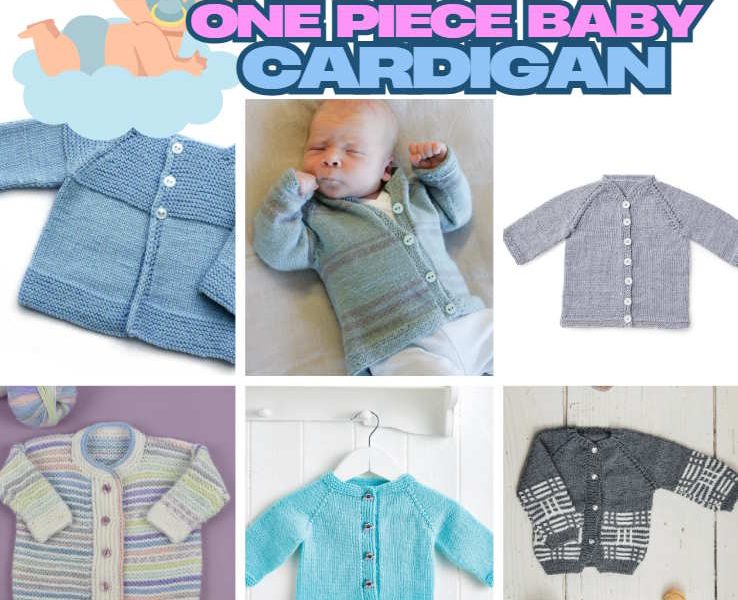 Free One Piece Baby Cardigan Knitting Patterns