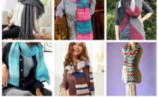 Free Scarf Knitting Patterns PDF for Straight Needles
