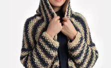 Hanging Loos Hoodie Free Knitting Pattern