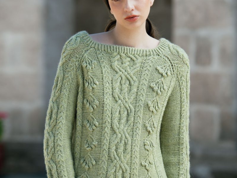Harmony Pullover Free Knitting Pattern
