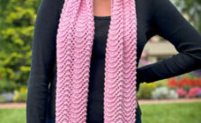 Sea Isle Feather & Fan Scarf Lace Knitting Pattern