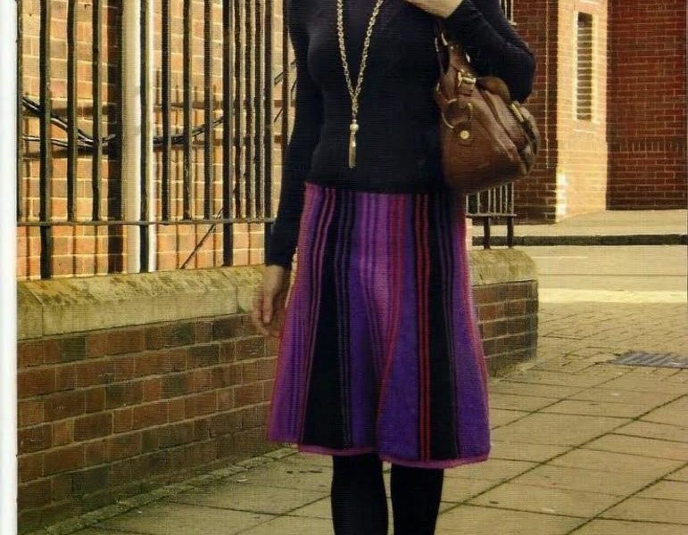 Skirt in the City Knitting Pattern