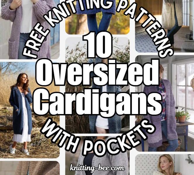 10+ Free Oversized Cardigan Knitting Patterns with Pockets (2026 Roundup)