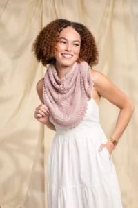 Garden Tulip Shawl Free Knitting Pattern