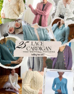 Free Lace Cardigan Knitting Patterns