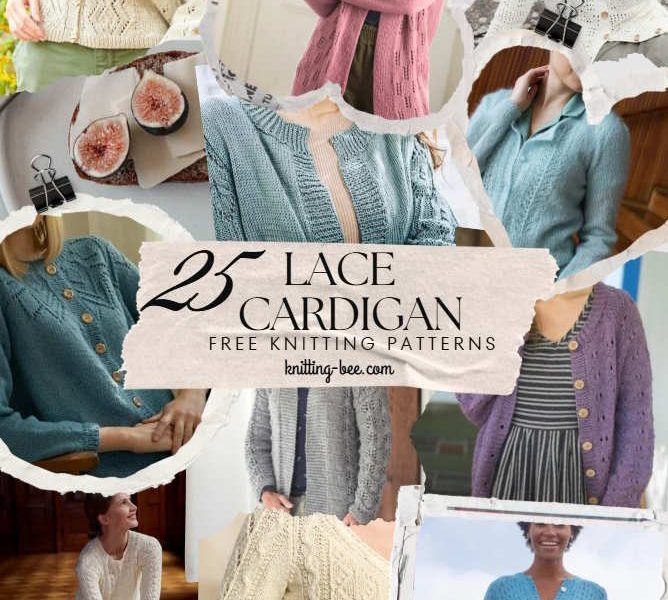 Free Lace Cardigan Knitting Patterns