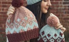 Hue & Me Toboggan Beanies – Free Knitting Pattern