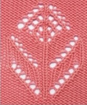 Art Deco Tulip Motif