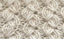 Elongated Loop Knitting Stitch Free Pattern