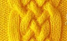 Cable Plait Free Knitting Stitch Panel