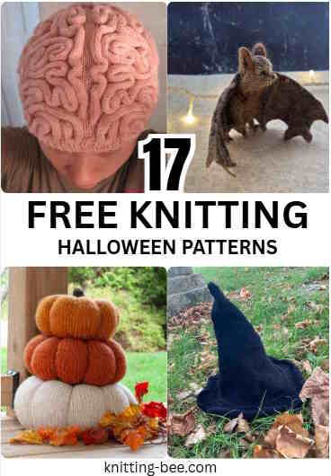 17 free halloween knitting patterns