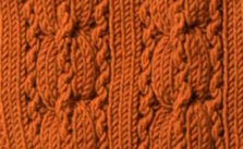 Pumpkin Cable Knitting Stitch Free Pattern