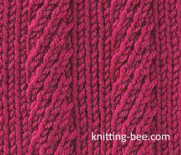 Corded Rib Stitch Free Pattern