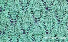 Imperial Crowns Free Knitting Stitch