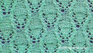 Imperial Crowns Free Knitting Stitch