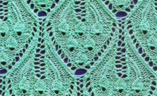 Royal Lamp Lace Stitch Free Pattern