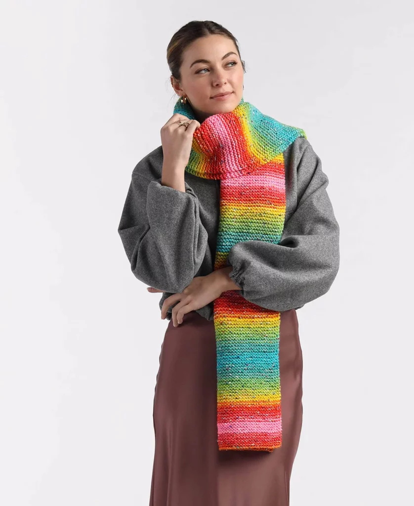 25 Modern & Free Scarf Knitting Patterns for 2025 easy beginner