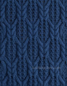 Intertwined Lace Cable