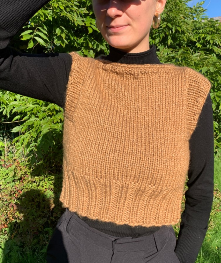 Easy Knitting Patterns for Beginners vest