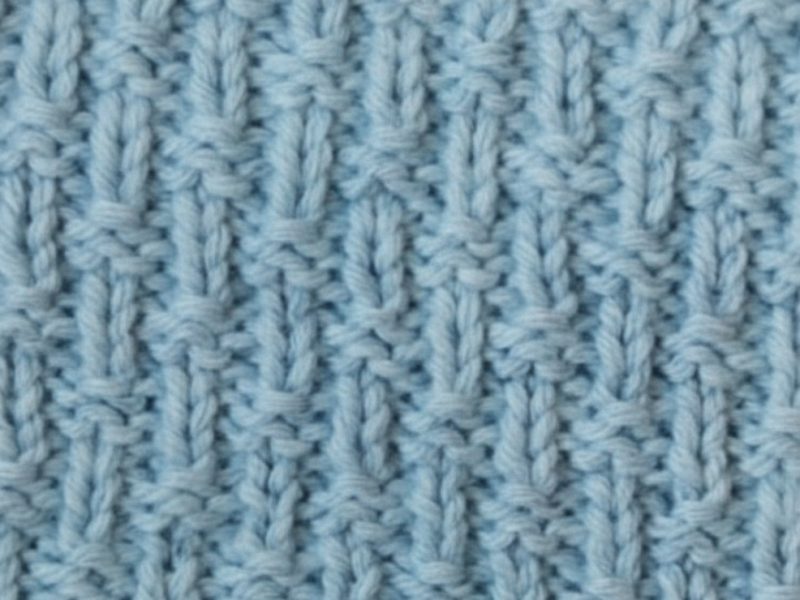 Offset Rib Texture Stitch Free Knitting Pattern