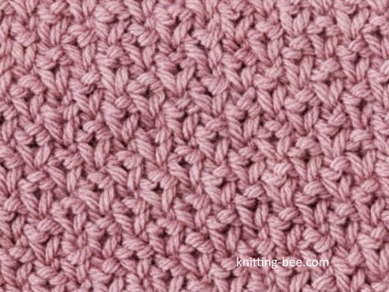 Slipped Rib Texture Stitch Free