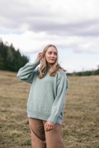 Alina Sweater Free Knitting Pattern
