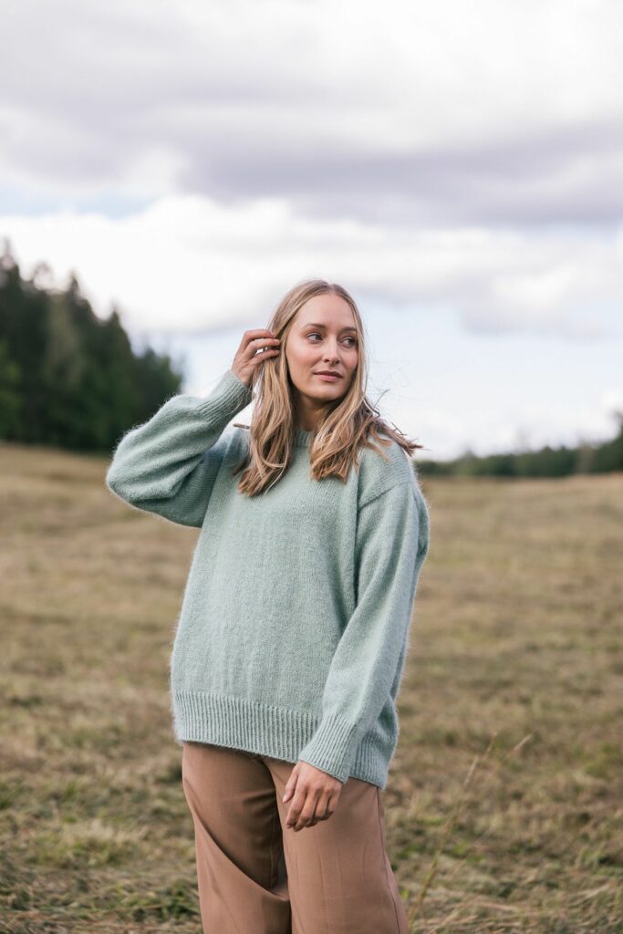 Alina Sweater Free Knitting Pattern