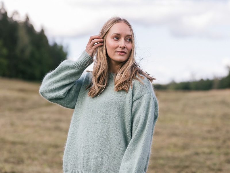 Alina Sweater Free Knitting Pattern