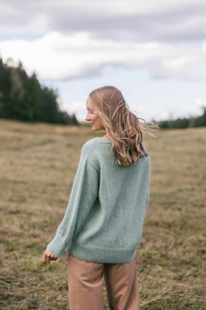 Alina Sweater Free Knitting Pattern