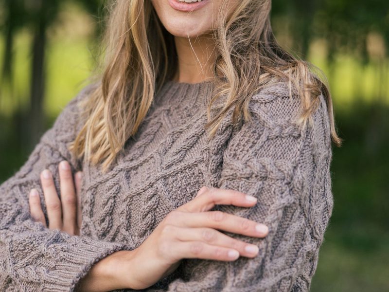 Celebration Sweater Signature Edition Cable Knit Pattern