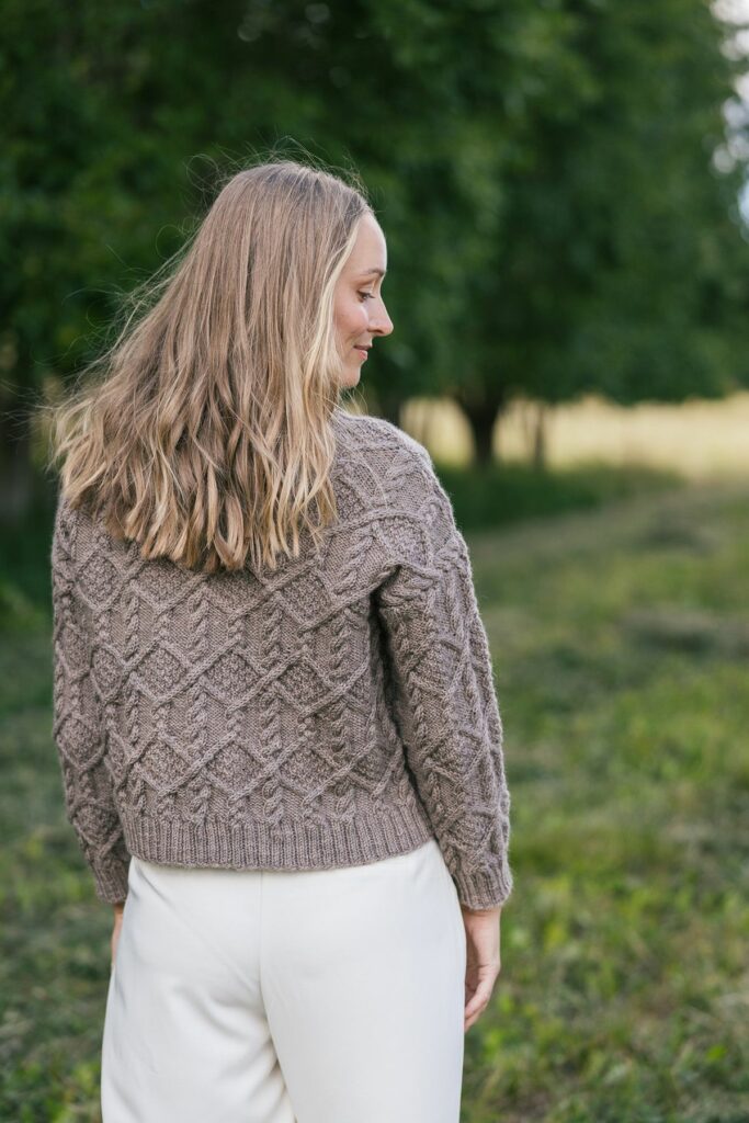 Celebration Sweater Signature Edition Cable Knit Pattern