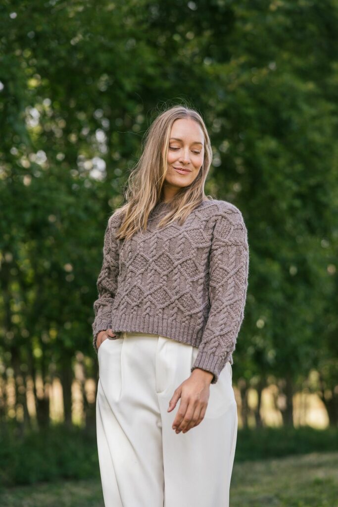 Celebration Sweater Signature Edition Cable Knit Pattern