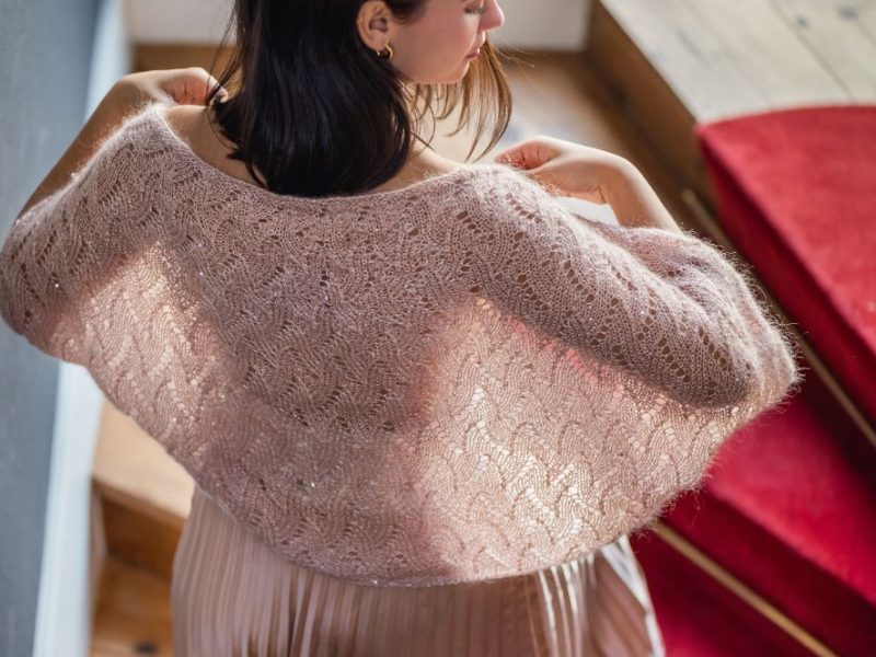 Free Knitting Pattern Daisy Bolero