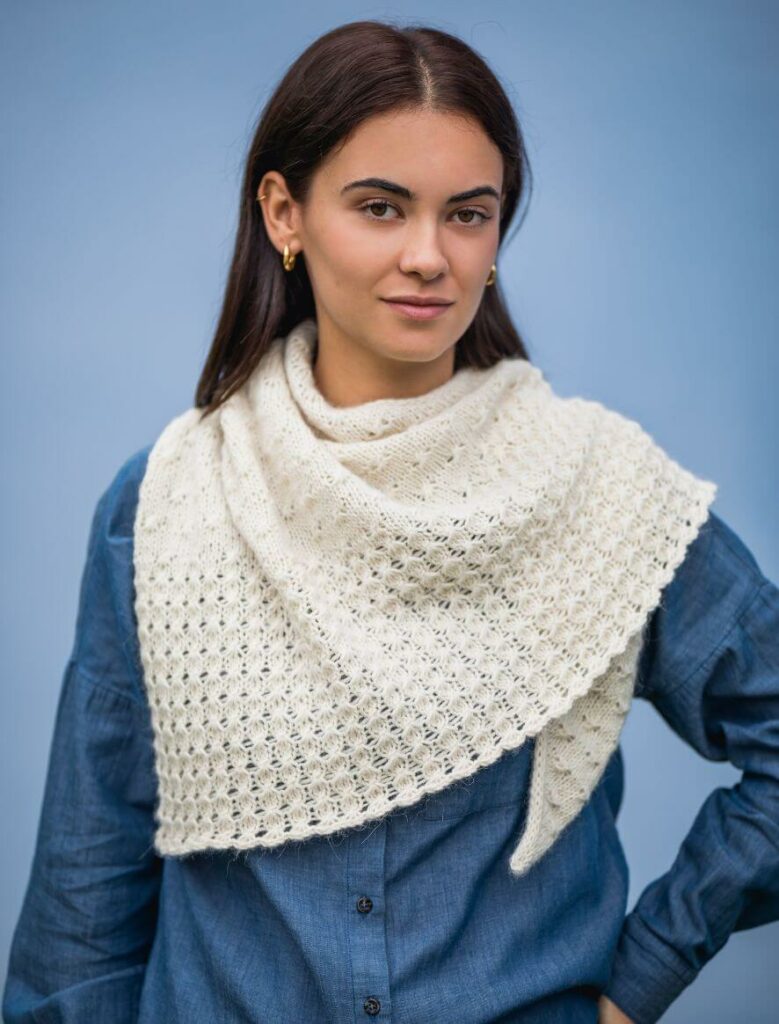 Free Knitting Pattern Macela Shawl